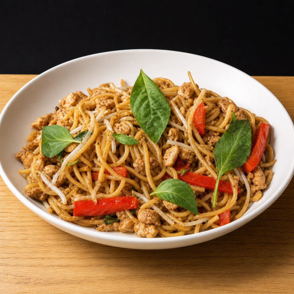 #5 Drunken Noodle.