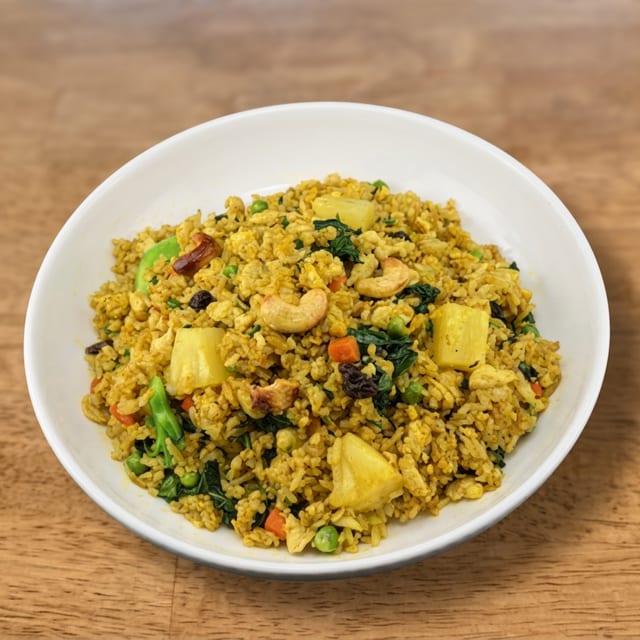 #61 Pineapple Fried Rice.