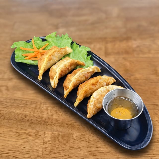 #4 Pork Pot Stickers.
